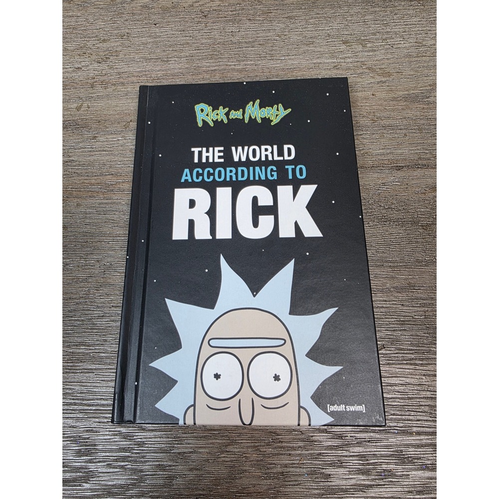 Rick and Morty The World According to Rick Hardcover Book 1st Edition 2018